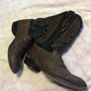 Lucchese Vintage Rare Leather Boots